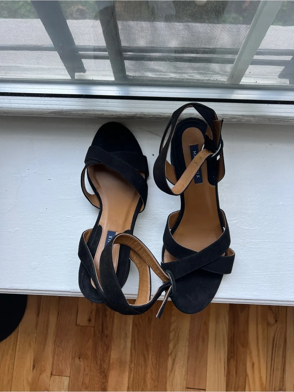 Margaux City Sandal - Black Suede